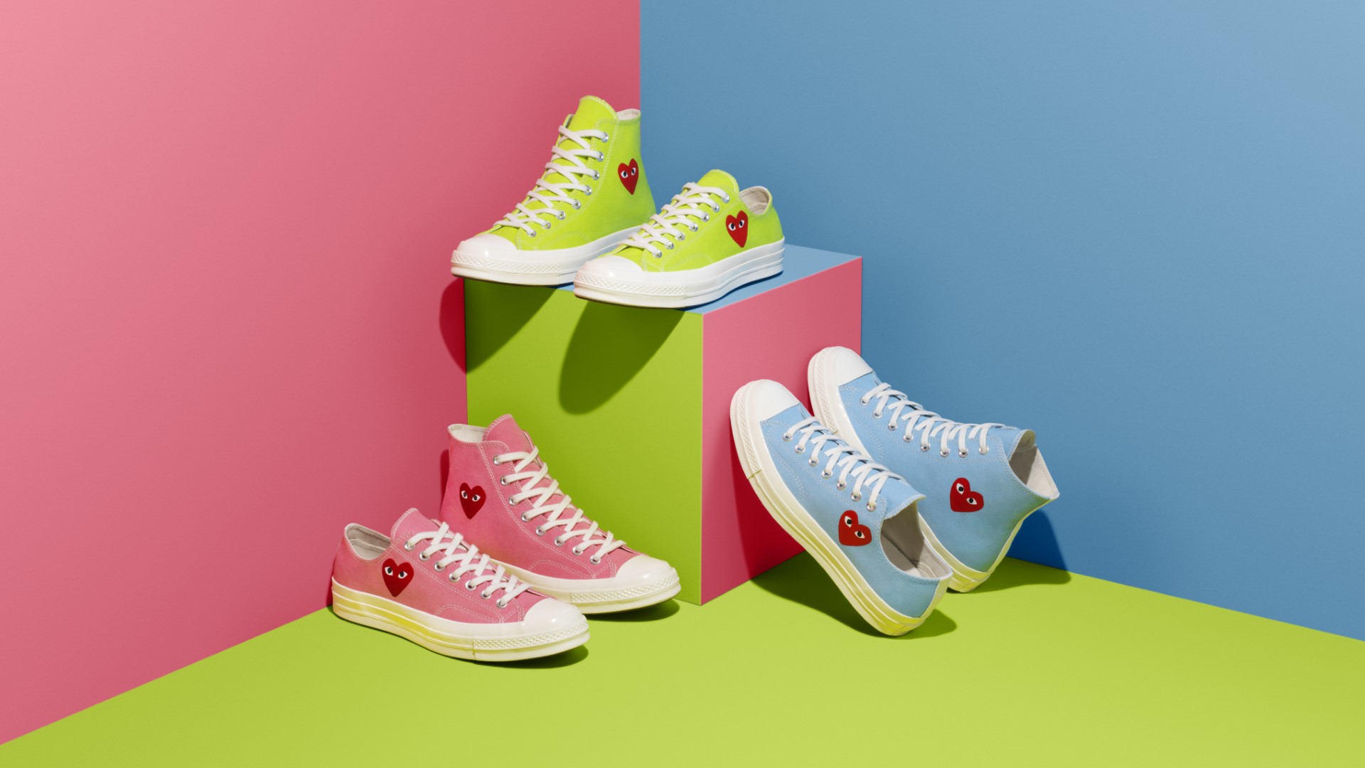 COMME DES GARCONS PLAY x CONVERSE CHUCK 70